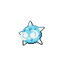 Minior pixel sprite from the Smogon Sun/Moon Sprite Project